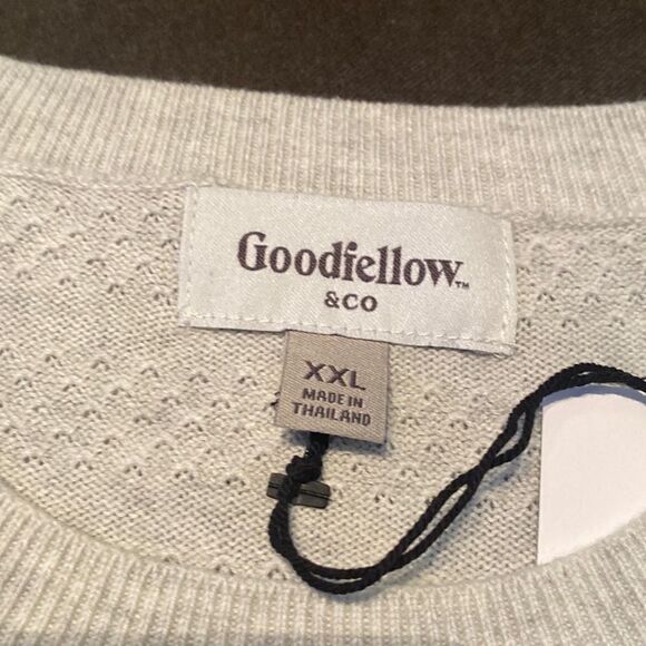 Women’s Goodfellow & Co Long Sleeve Sweater Round Neck Textured Size XXL NWT - Picture 10 of 12